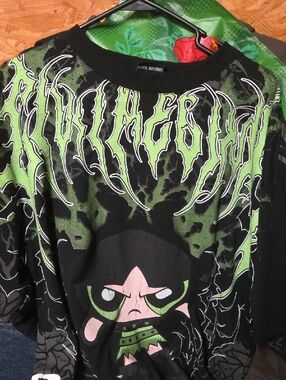 Civil Regime Men's Black & Green Graphic Tee